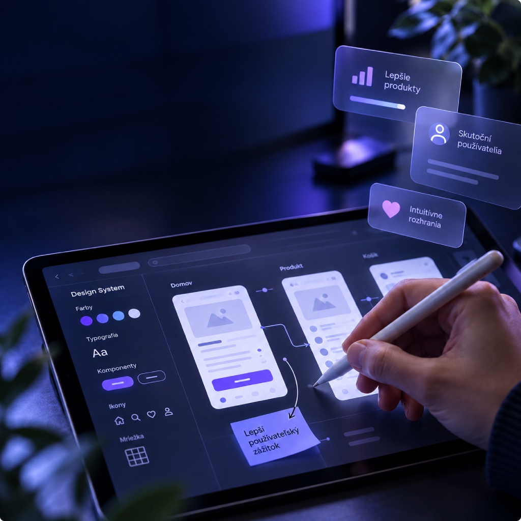 UI/UX design of a website and mobile app