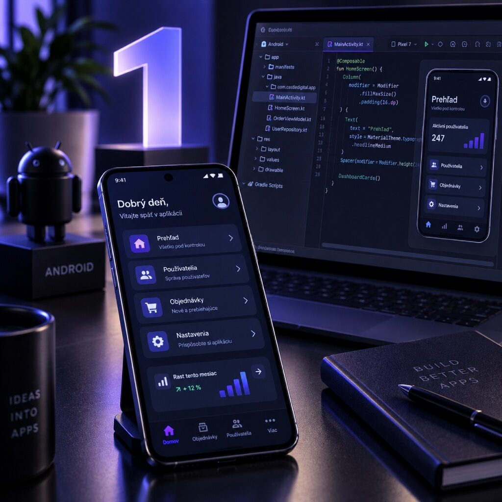 Custom app development and process automation